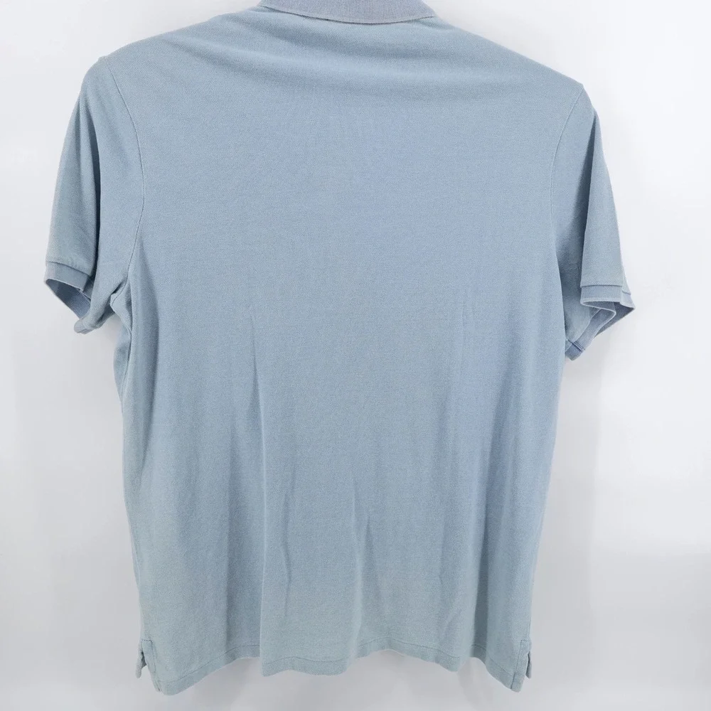 NEW Polo Ralph Lauren Classic Fit Polo Indigo Light Blue Short Sleeve Mens XL